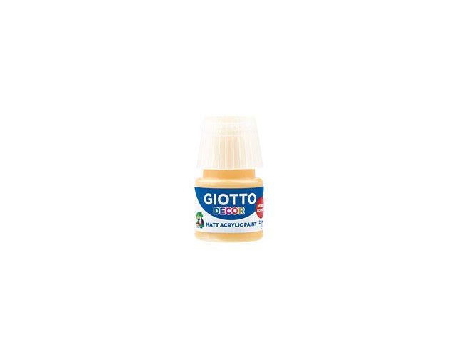 Tempera acrilica Giotto giallo oro 25 ml