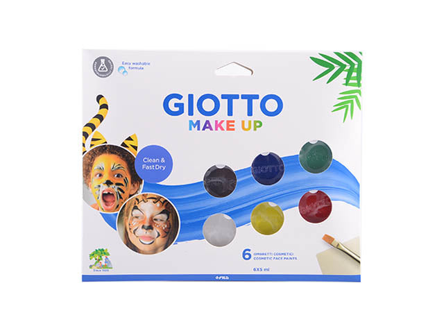 Make Up Ombretti Giotto, set di ombretti cosmetici colori classici