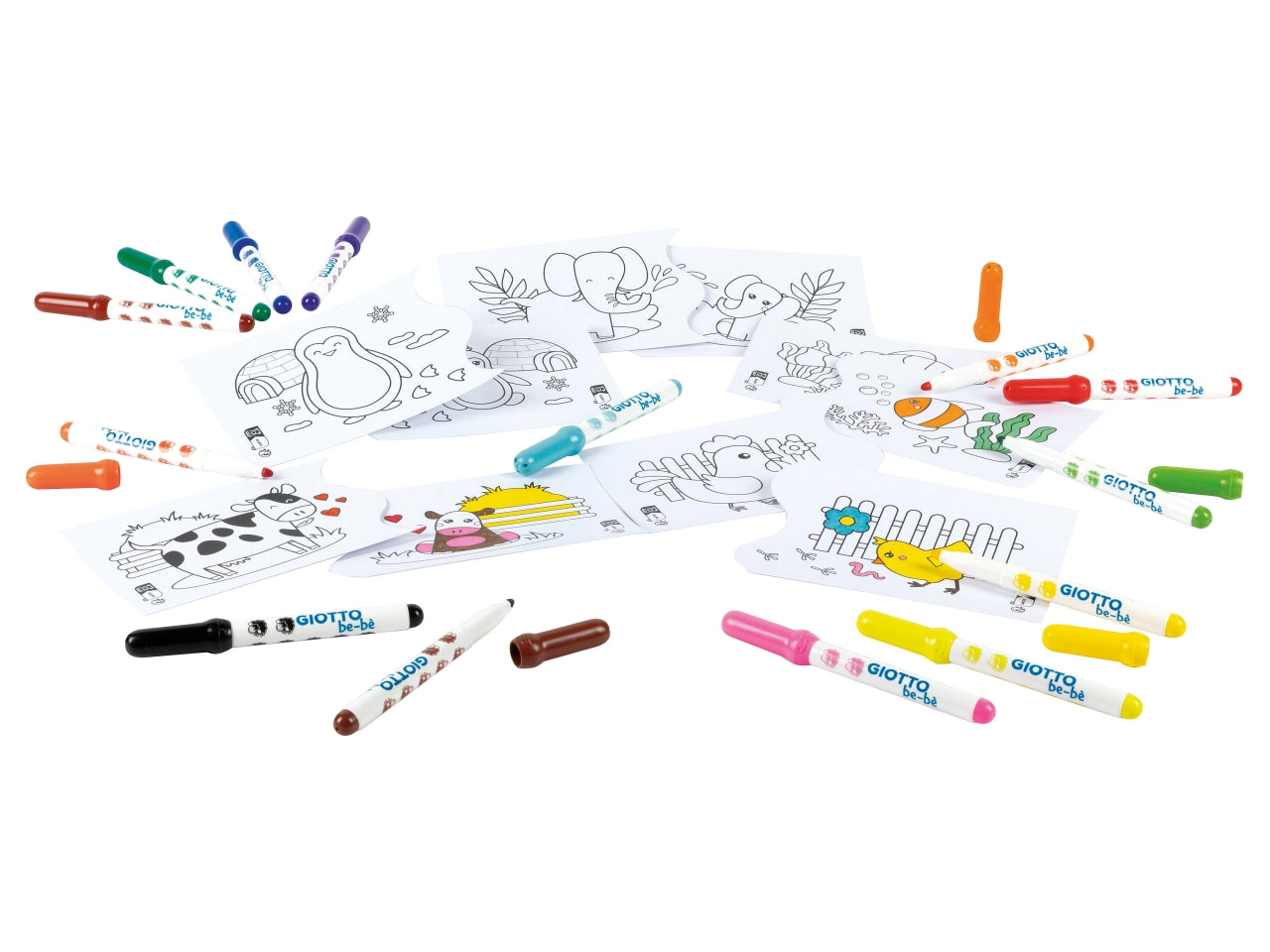 Gioco Creativo Giotto Bebe My First Coloring Set | Fila