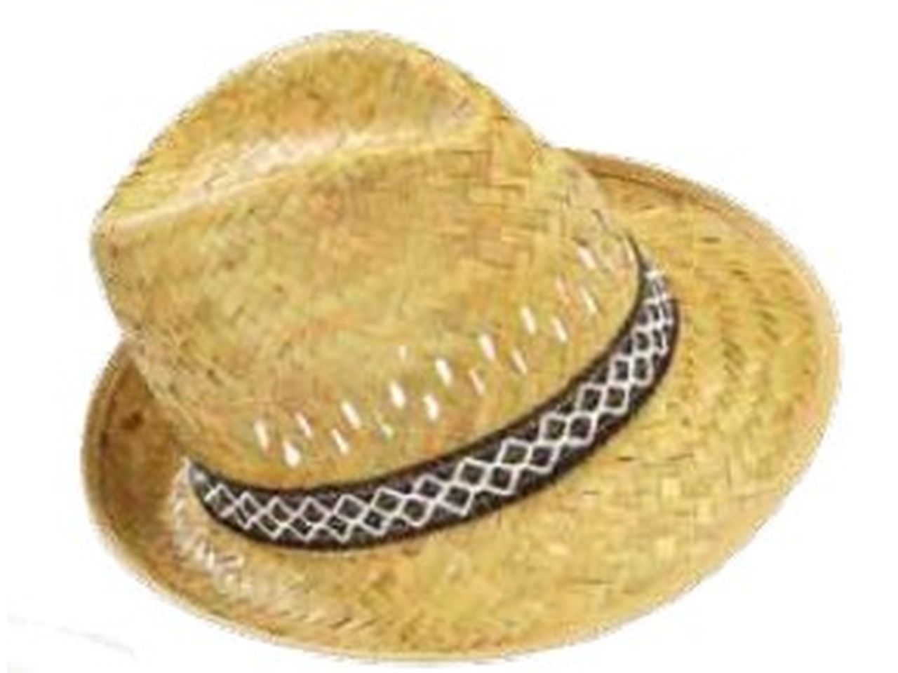 Cappello uomo alpino in paglia, taglie dalla 55 alla 61 - Finardi