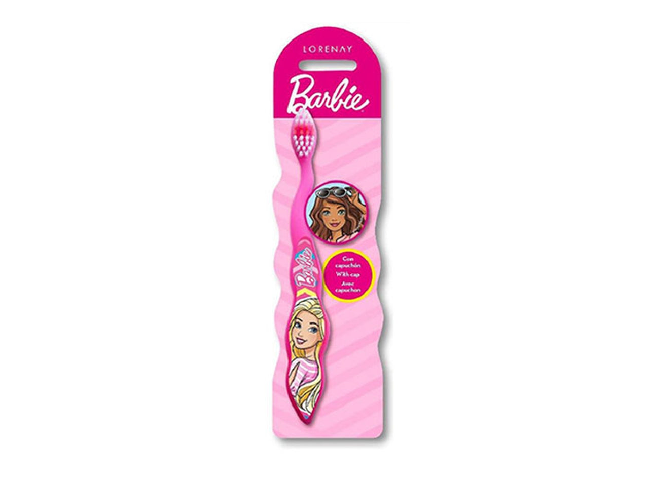 Barbie spazzolino da denti e copritestina