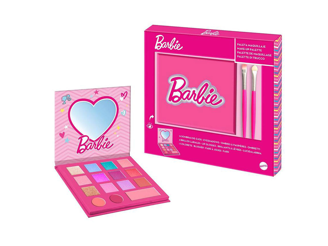Barbie paeltte make-up