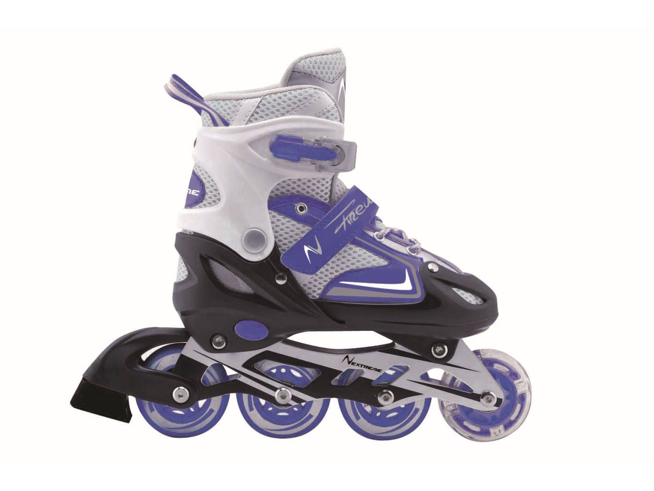 Pattini in linea firewheel colore blu