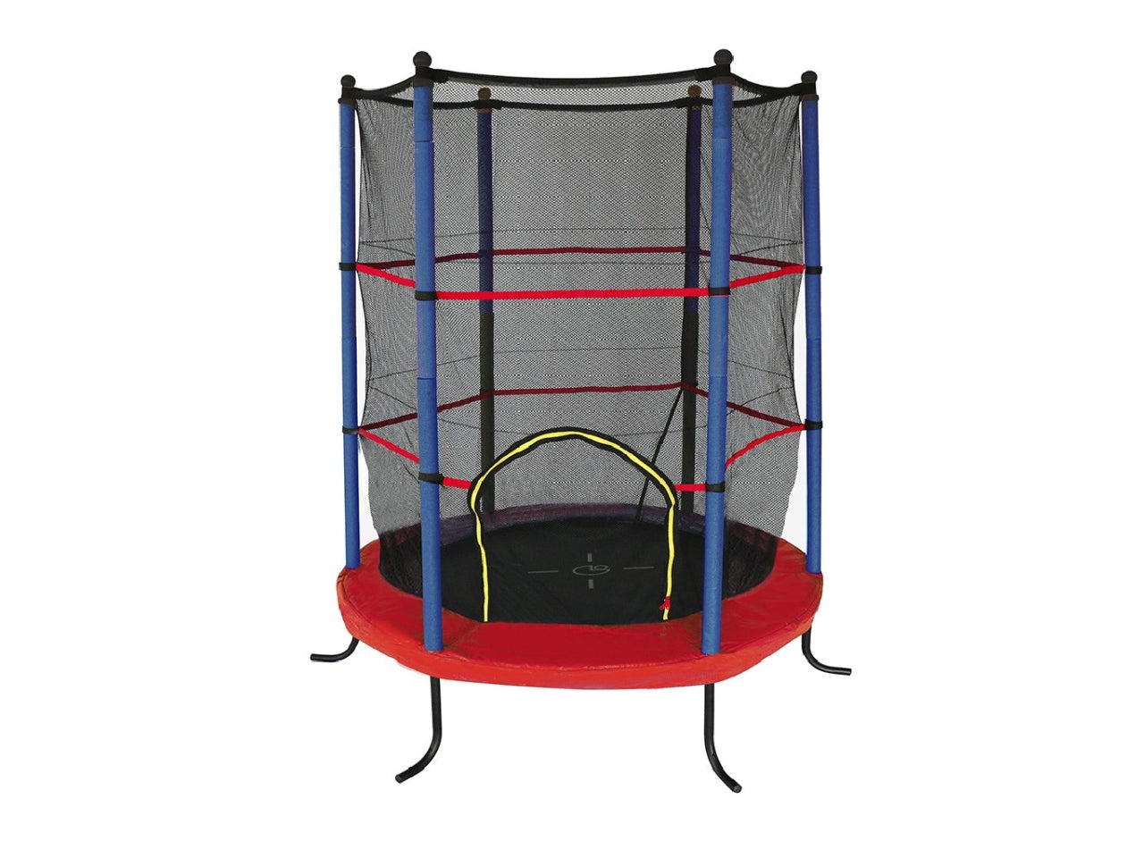 Trampolino COMBI XS per esterno, rete di protezione inclusa diam. 140 cm.