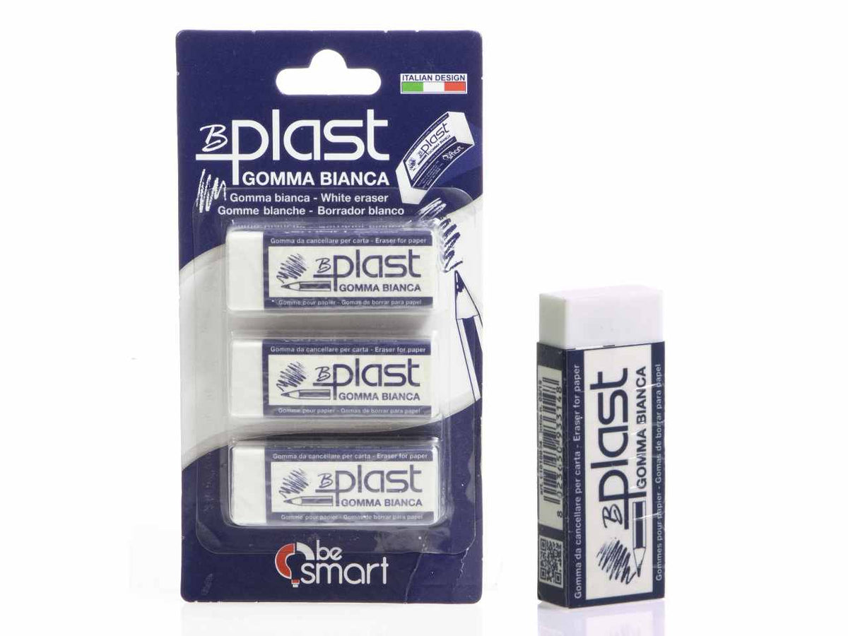 Blister Be Smart da 3 gomme bianche b-plast