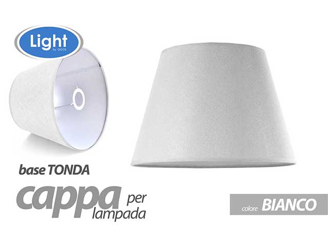 Paralume bianco 28x28x19,5 814648