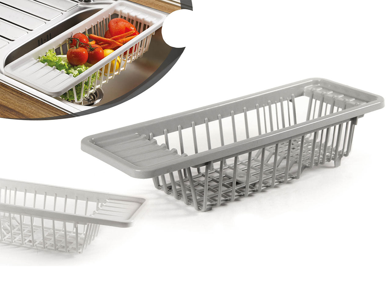 Cestino per lavello 16x45x10cm