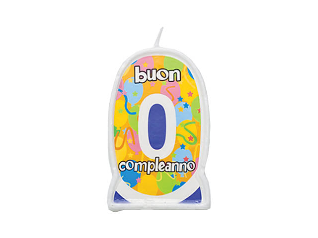 Candelina numerale jumbo n.0 51590