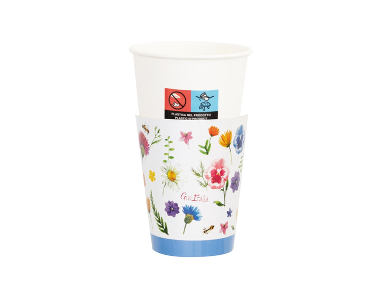 Bicchieri decoro botanical - la confezione contiene 8 bicchieri