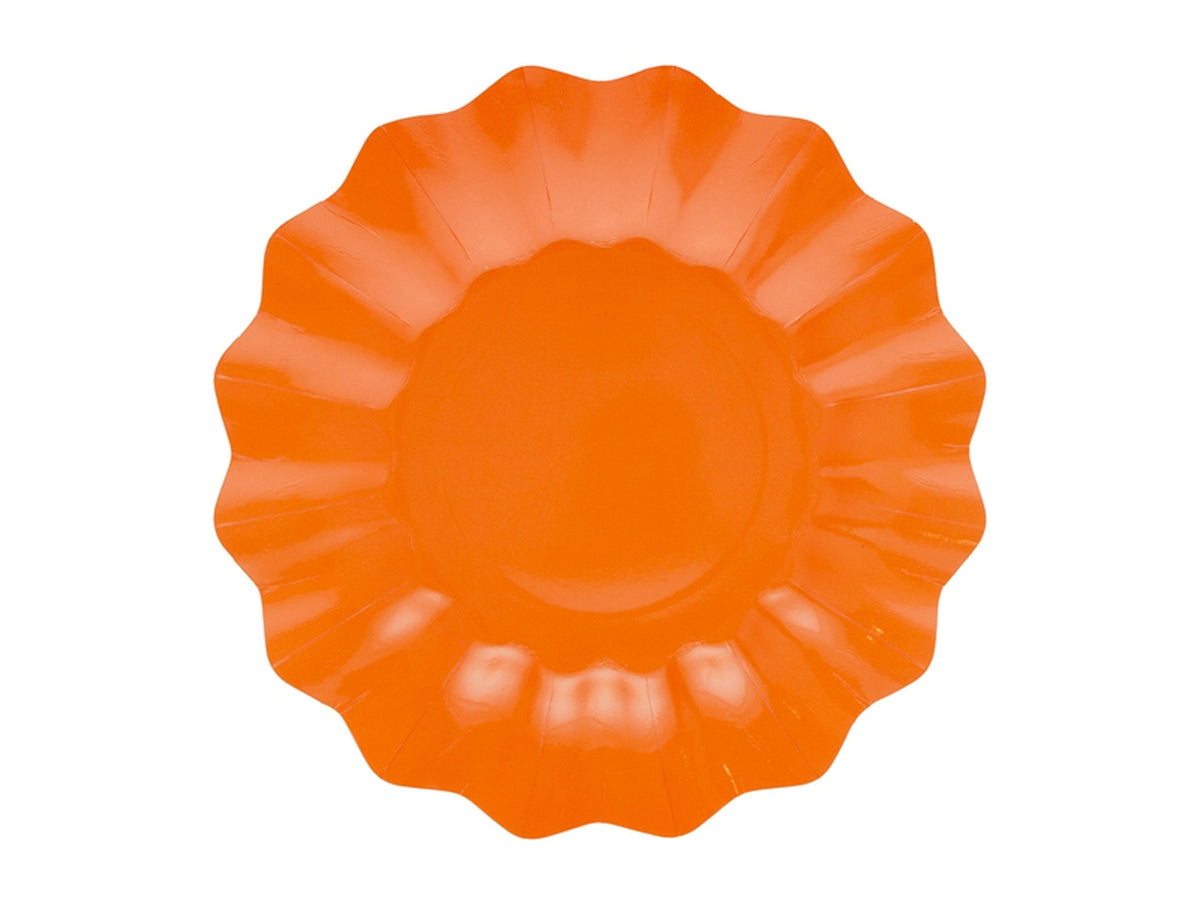 Piatti new shape 27cm decoro papaya - la confezione contiene 8 piatti