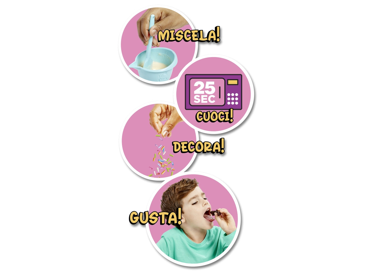 Tasty tinies cake kit