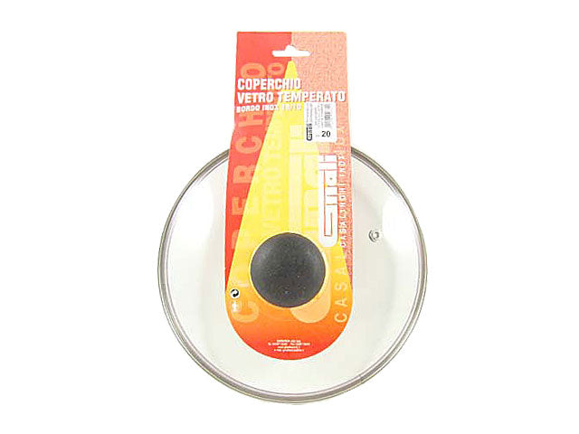 Coperchio vetro temperato 20cm cov20pc
