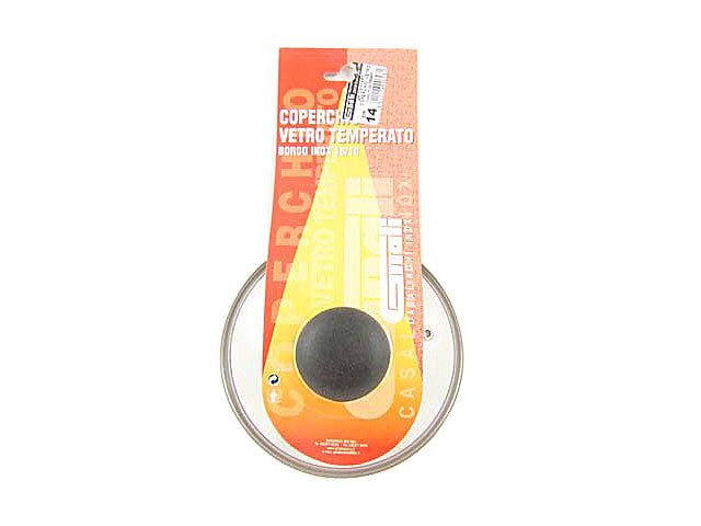 Coperchio vetro temperato 14cm cov14pc