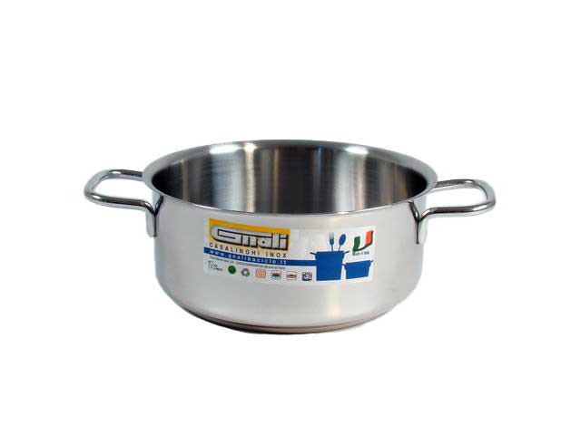 Casseruola fonda 18cm 2 manici c218