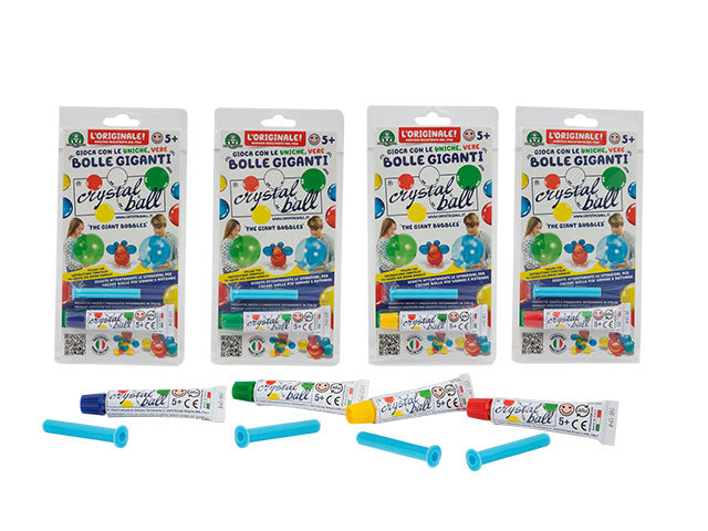 Crystal ball tubetto in blister, bolle giganti - Giochi Preziosi