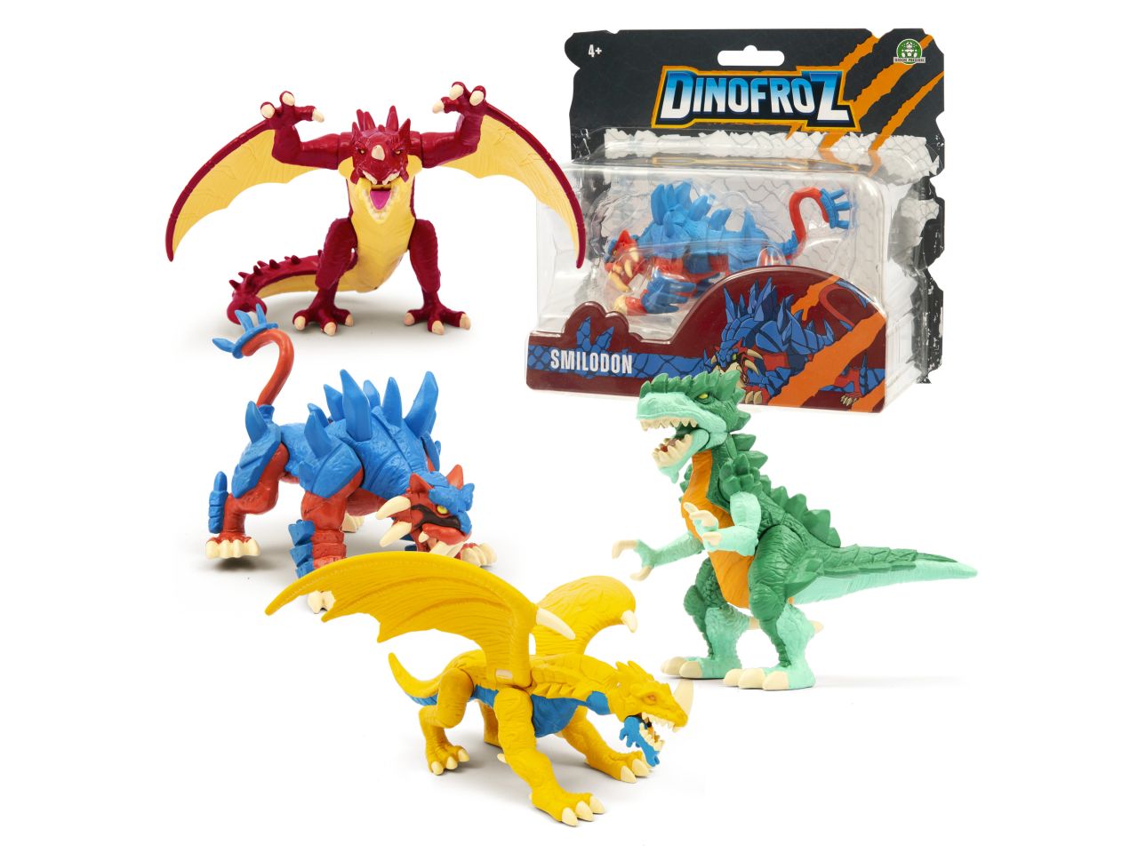 Dinofroz Action Figures Set Blister Dino & Draghi giocattolo per bambini - Giochi Preziosi $