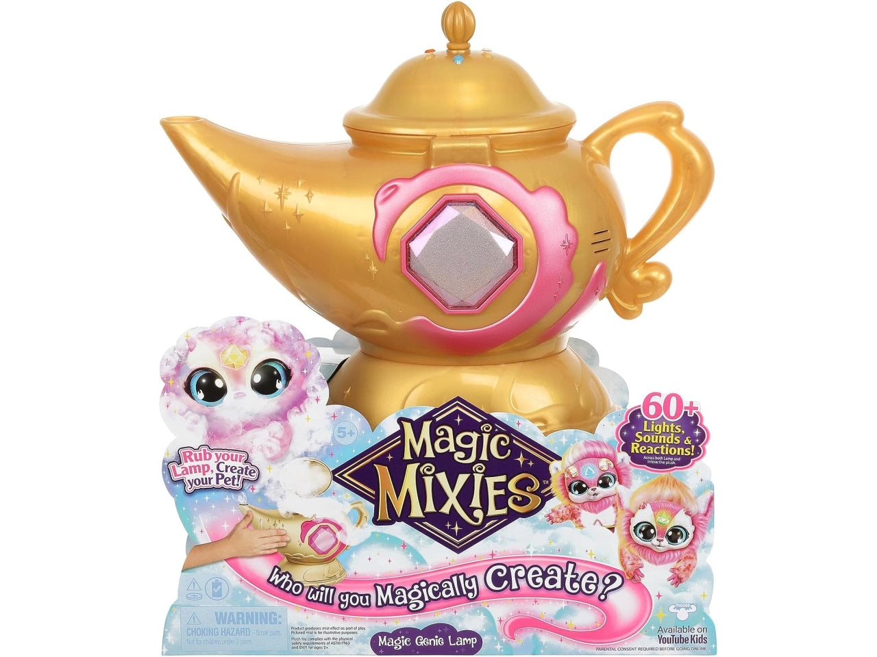 Giochi preziosi magic mixies magic lamp rosa$