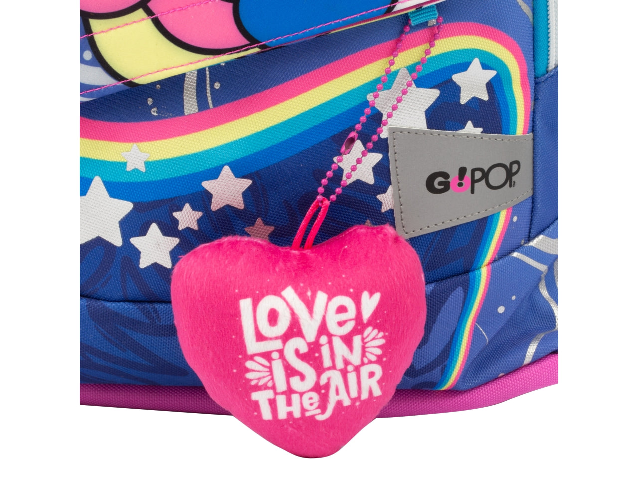 Zaino Estensibile GO POP Round Per Bambine, 3 Scomparti E Tasche Interne, Schienale E Spallacci Imbottiti, Con Fascia Personalizzata E Pop Up, Per Scuole Elementari e Medie - Giochi Preziosi