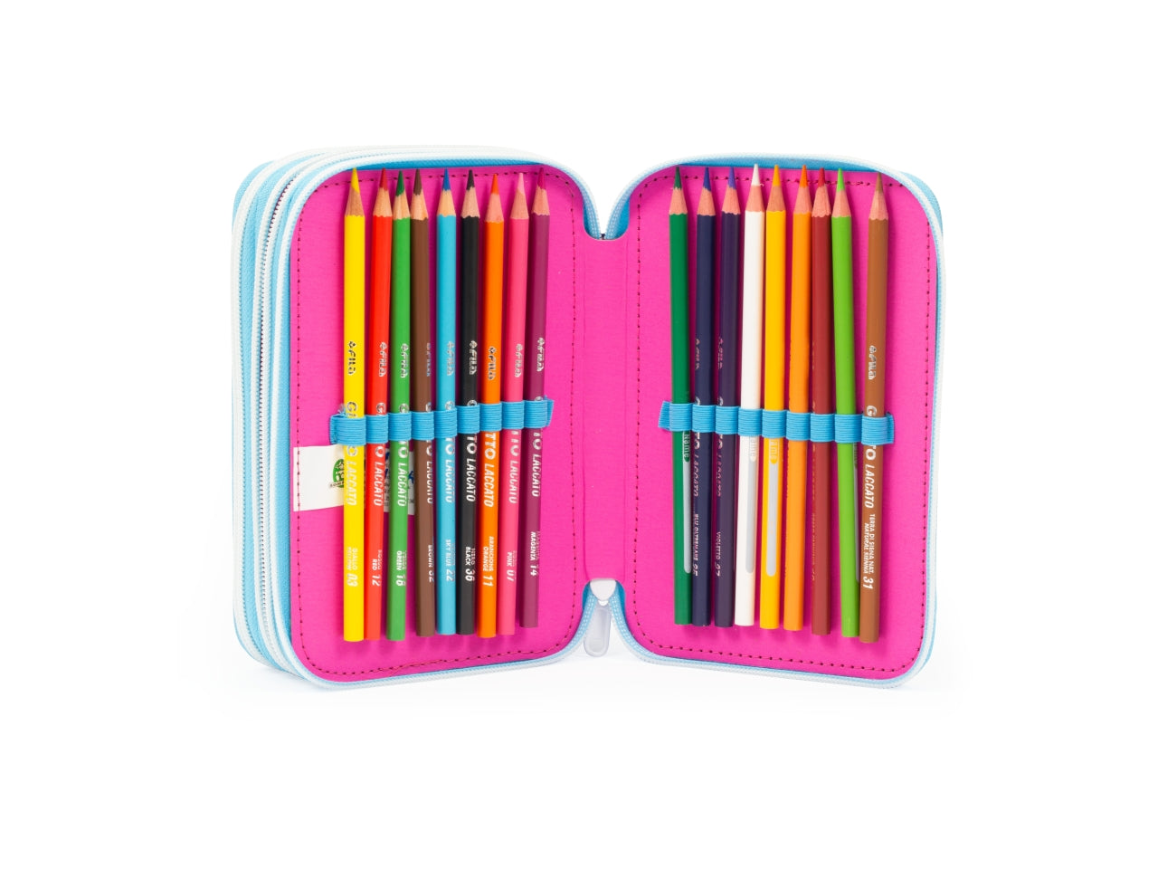 Astuccio Triplo GO POP, Completo di Set Cancelleria, Astuccio 3 Scomparti per Bambine e Ragazze, Prima Elementare, Per Scuola Elementare e Medie - Giochi Preziosi$