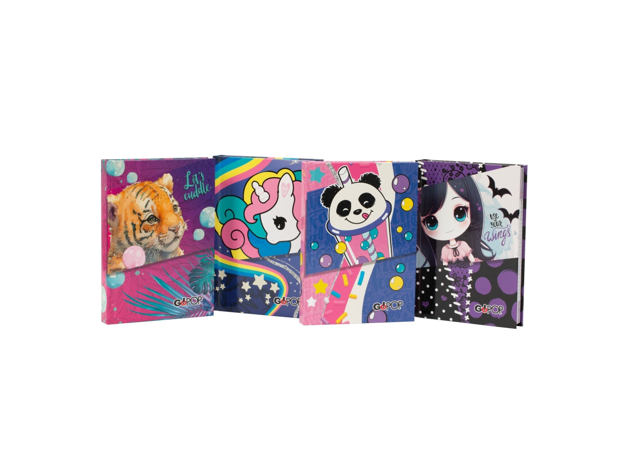 Gopop 24 diario assortito girl, multicolor, Made in Italy - Clementoni