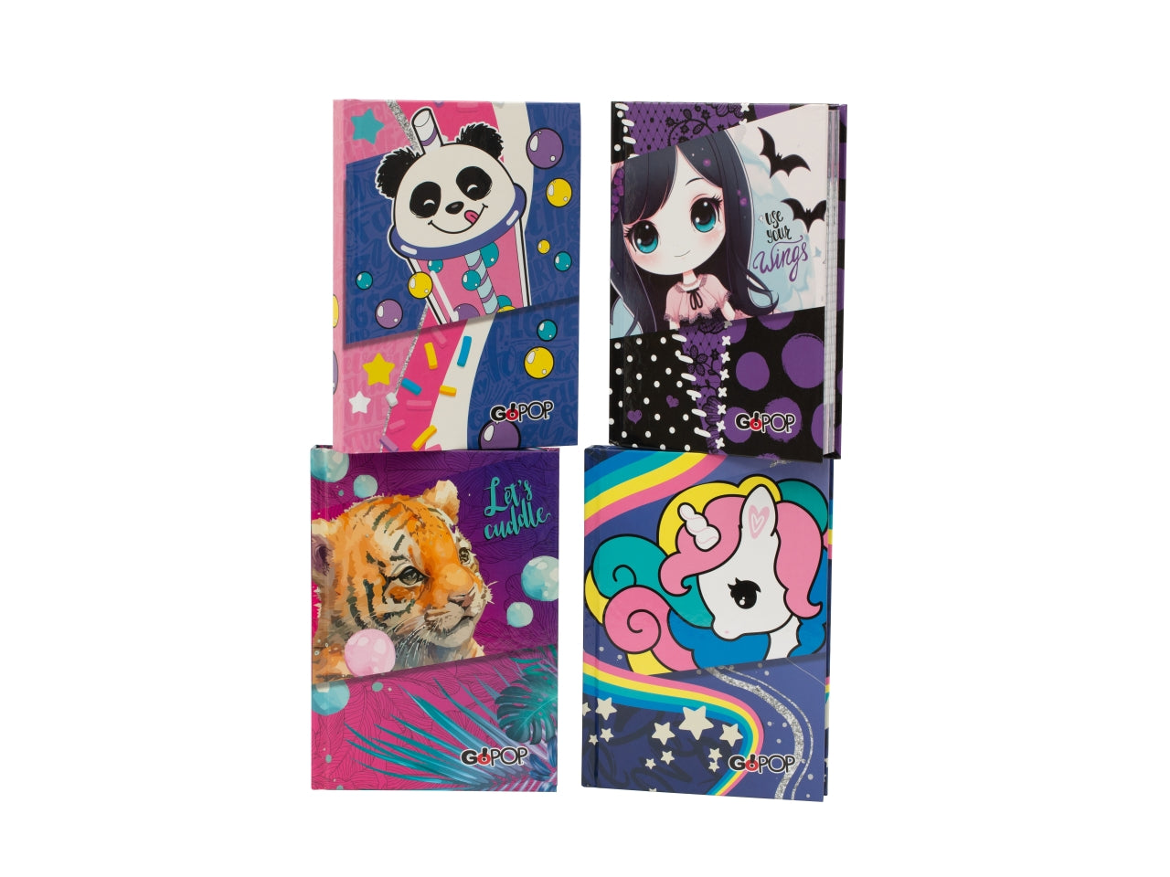 Gopop 24 diario assortito girl, multicolor, Made in Italy - Clementoni