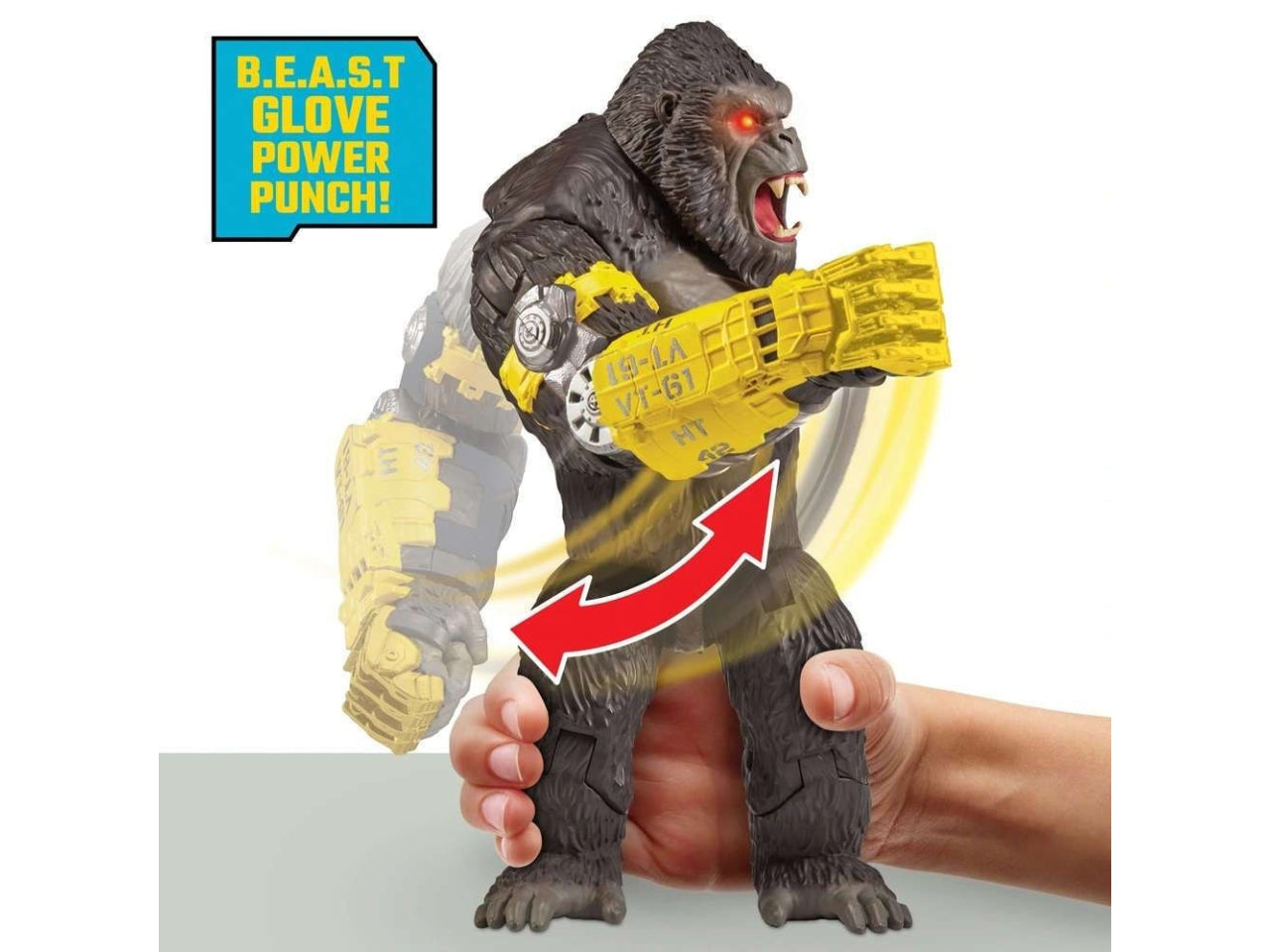 Godzilla x kong mega personaggio deluxe 33cm con funzione - Personaggi alti 35 cm, dettagliatissimi e con funzioni straordinarie! Premendo - Giochi Preziosi