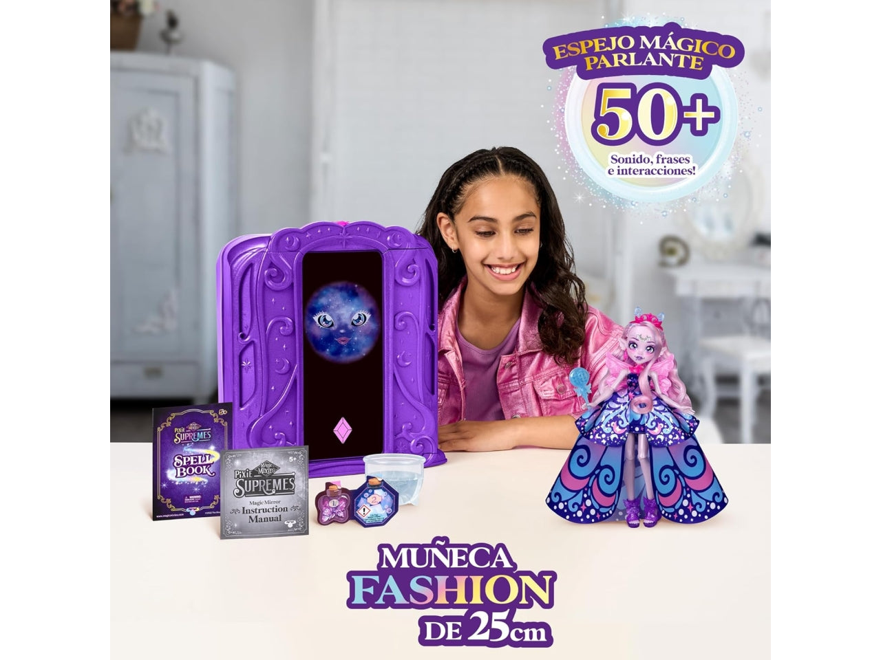 Pixlings magic mirror - Specchio magico interattivo per nuove magie e incantesimi! Câè una - Giochi Preziosi