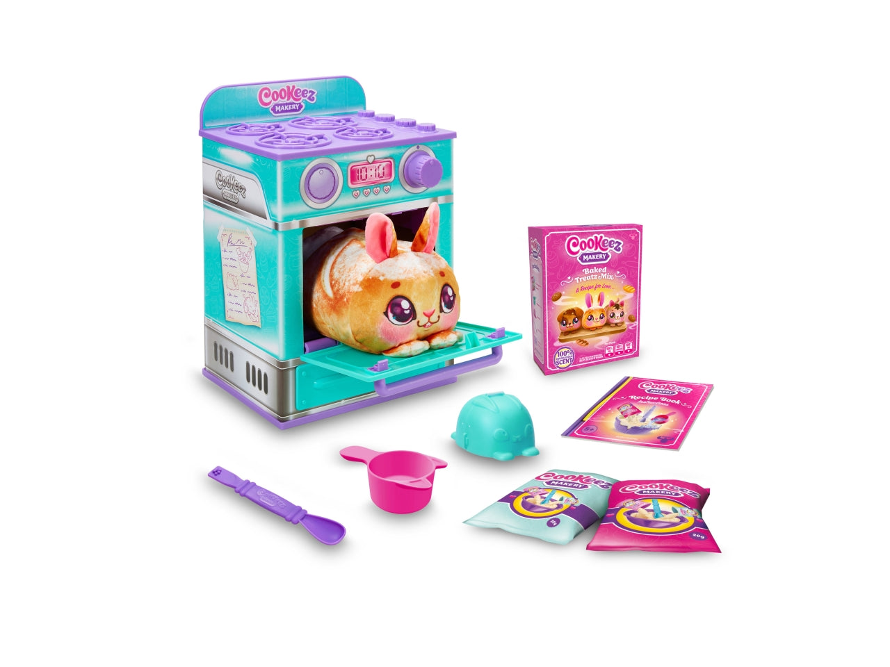 Cookeez makery, forno giocattolo con peluche interattivo per bambine dai 5+ anni - Giochi Preziosi