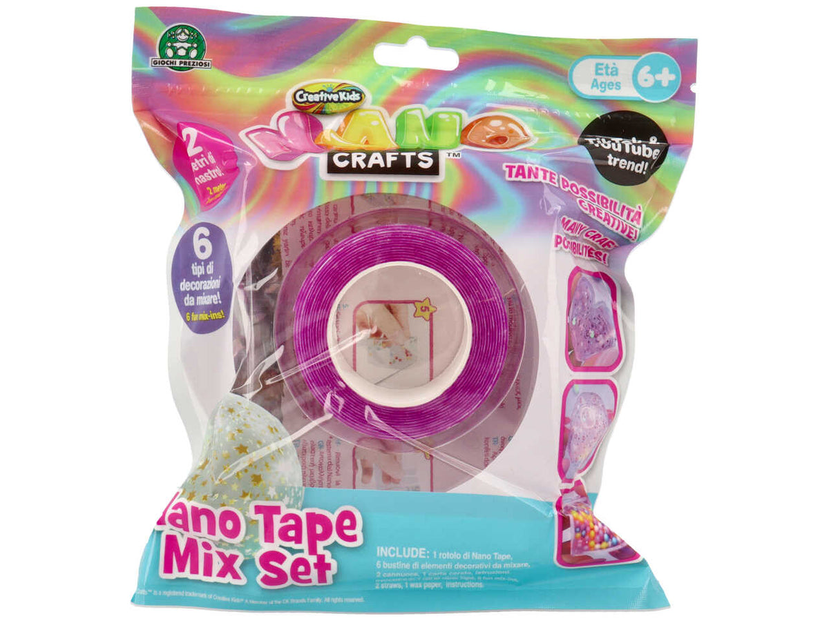 Nano craft nastri nano tape - Lâarticolo perfetto per chi è alle prime armi e vuole - Giochi Preziosi, Adatto per 6+ | Giochi Preziosi $