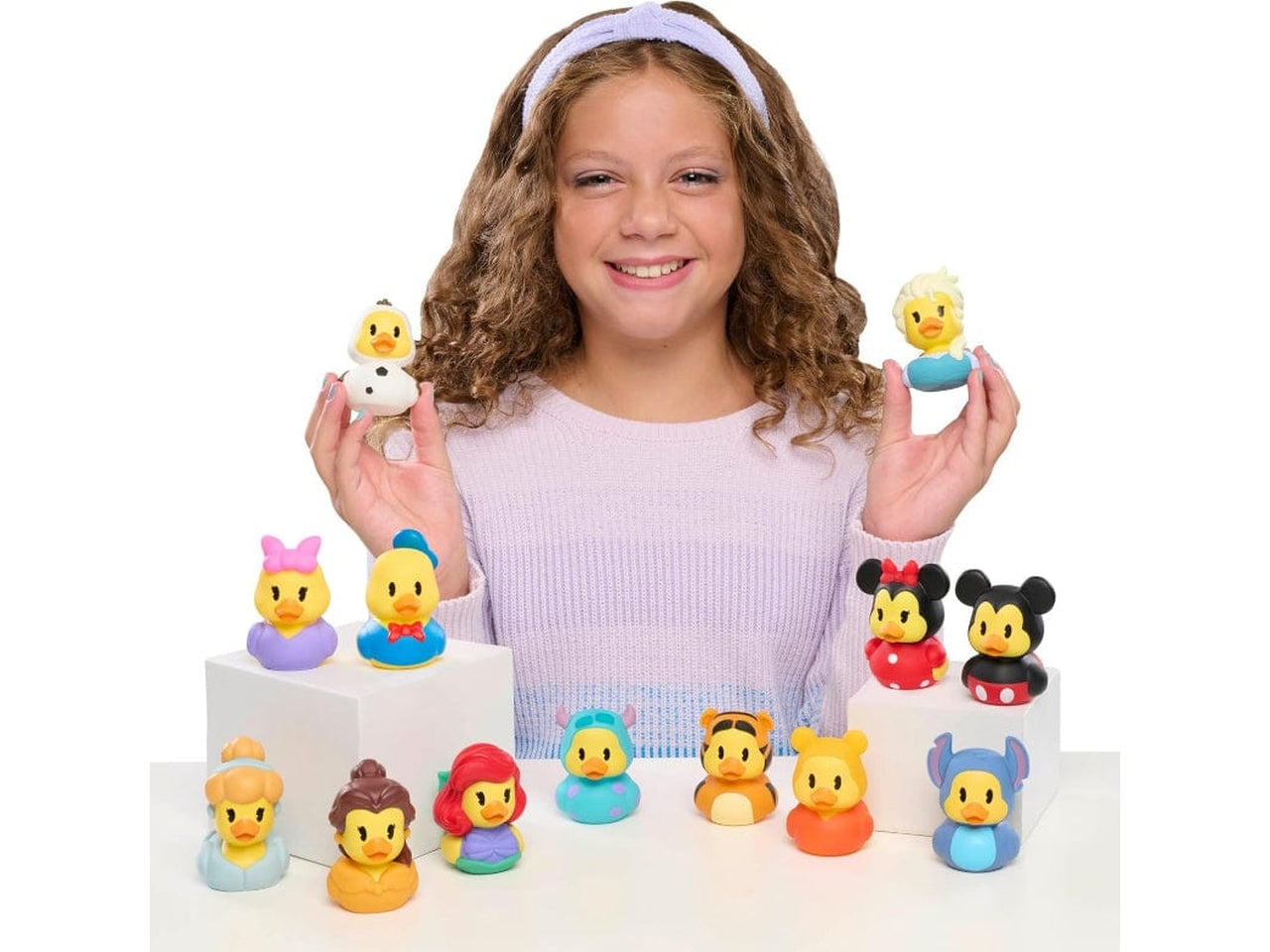 Disney ducks single 7cm - Simpatiche paperelle che riproducono i personaggi più famosi dei cartoni - Giochi Preziosi $