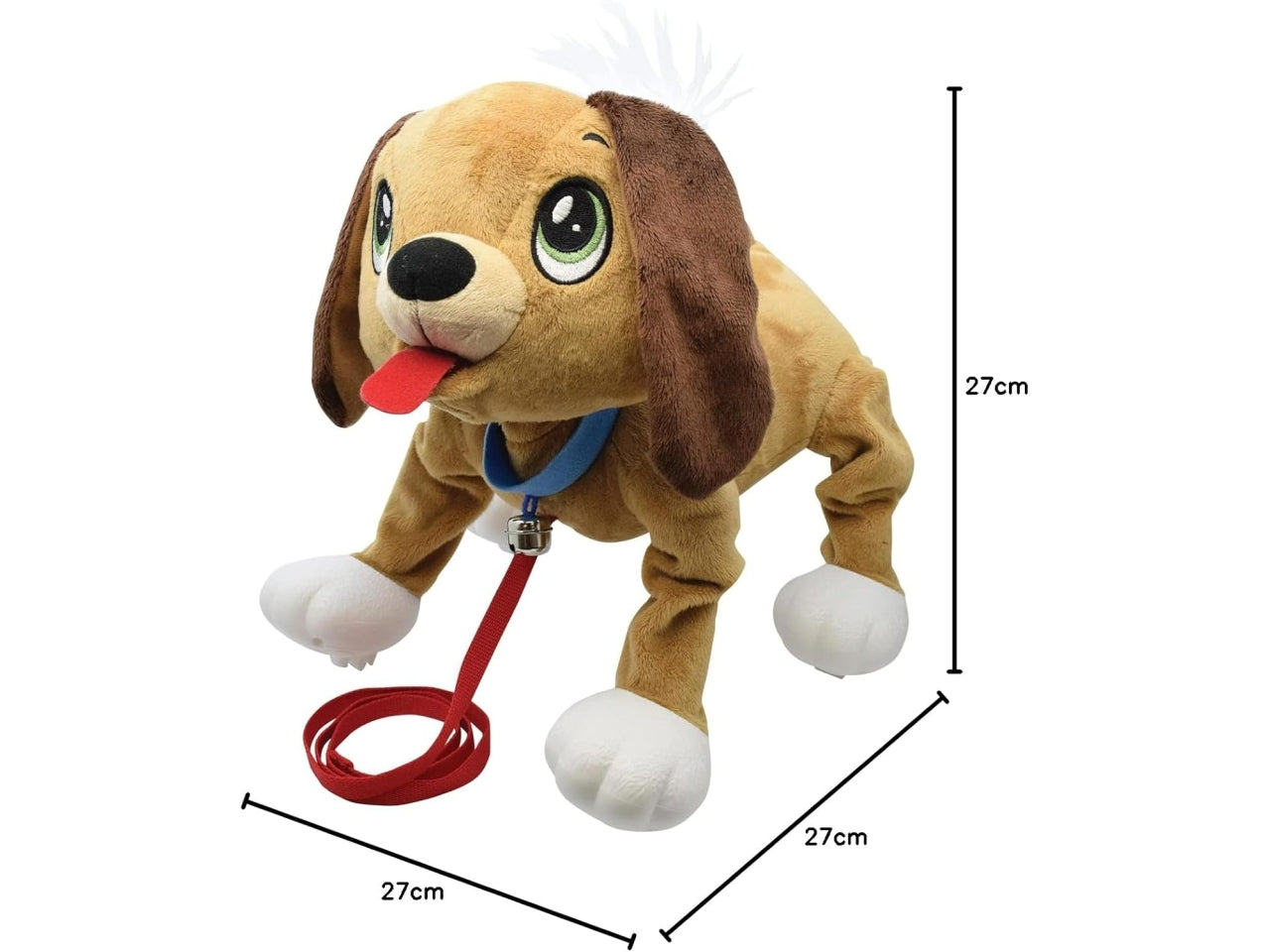 Peppy pups brown dog