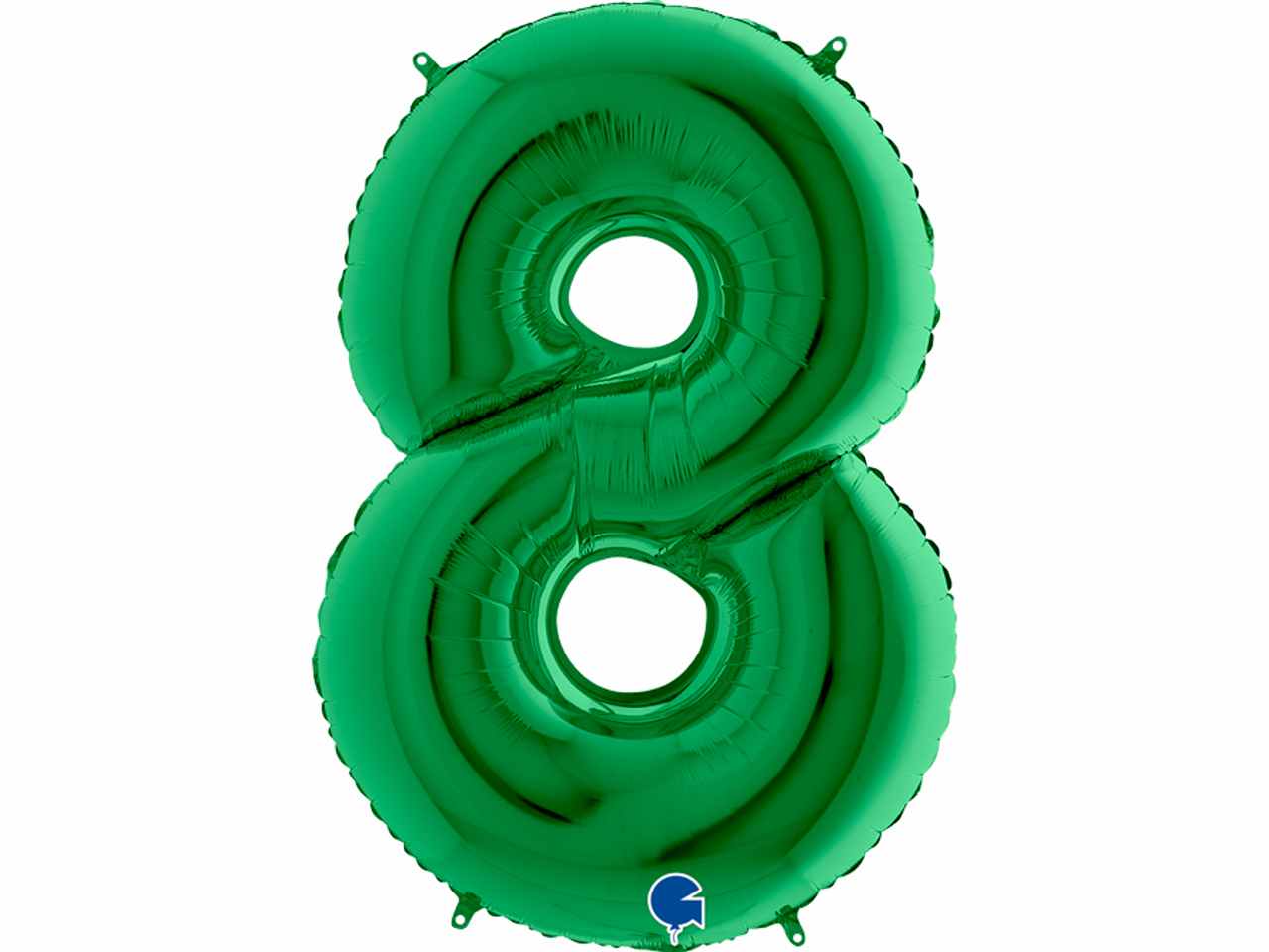 Pallone numerale verde 8 038gr