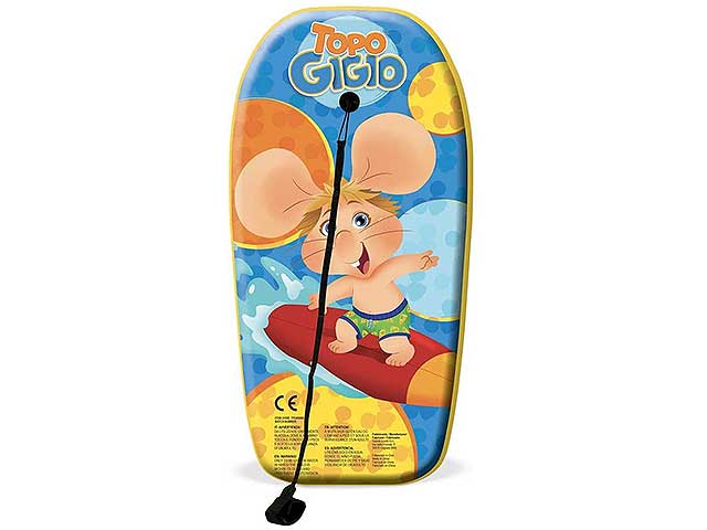 Tavola surf per bambini bodysurf topo gigio $