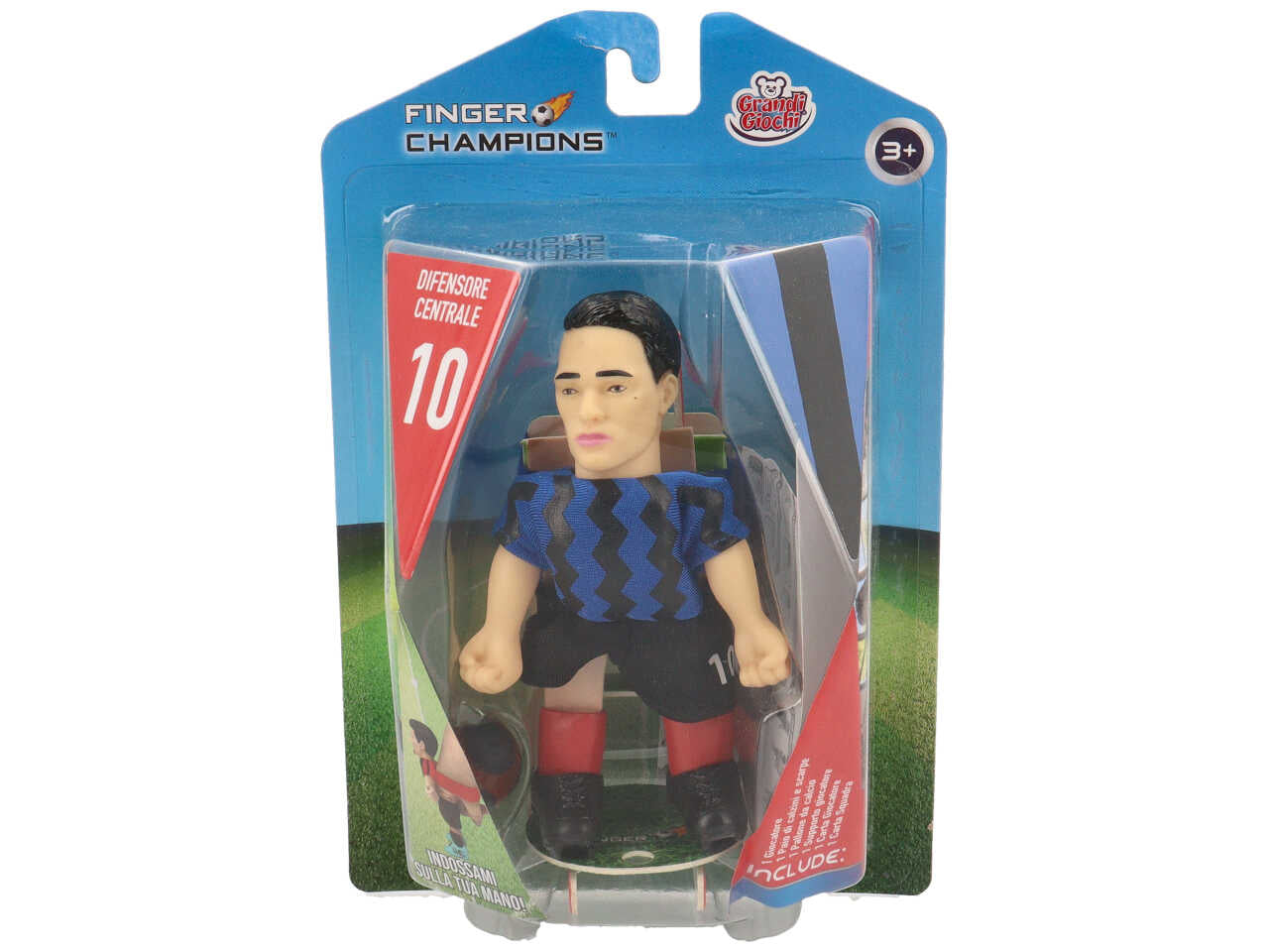 Finger champion modelli assortiti venduti singolarmente: 9 diversi modelli di giocatori o 3 campi differenti fng09008 $