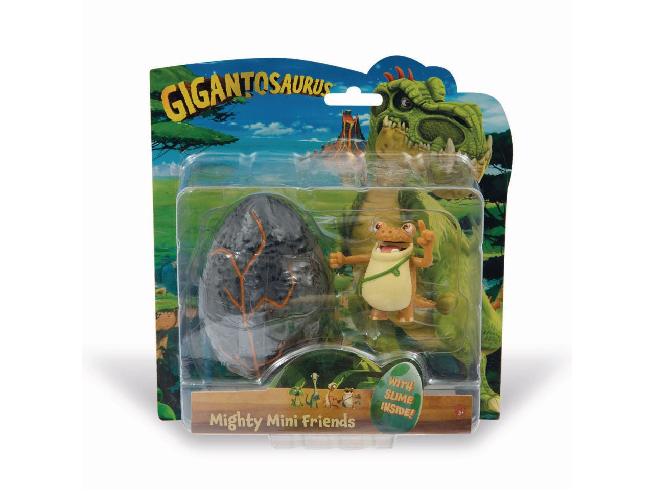 Grandi giochi gigantosaurus mini personaggio da 5cm con slime incluso nell'uovo - personaggi assortiti $