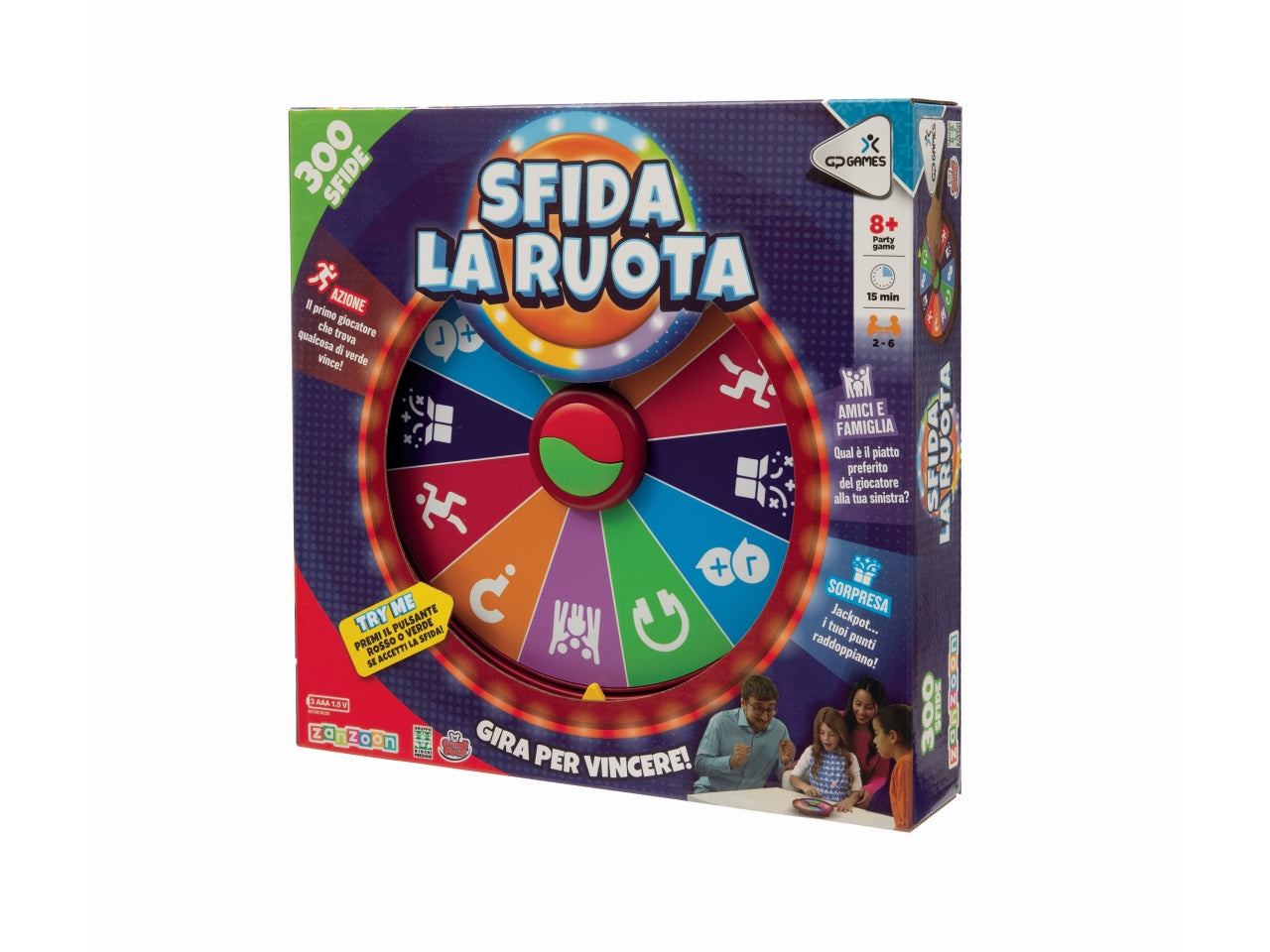 Gioco di ruolo Sfida la ruota adatto per 8+ | Grandi Giochi