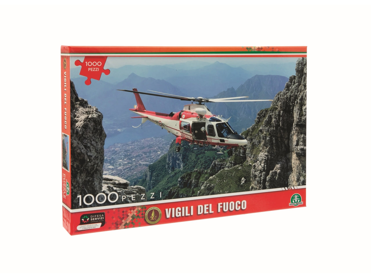 Puzzle 1000 pezzi 2D Vigili del fuoco | Grandi Giochi