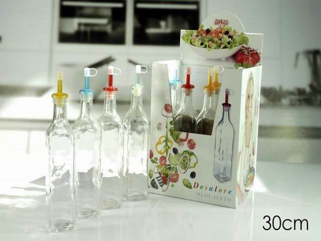 Bottiglia c/dosatatore 50cl 4 assortite