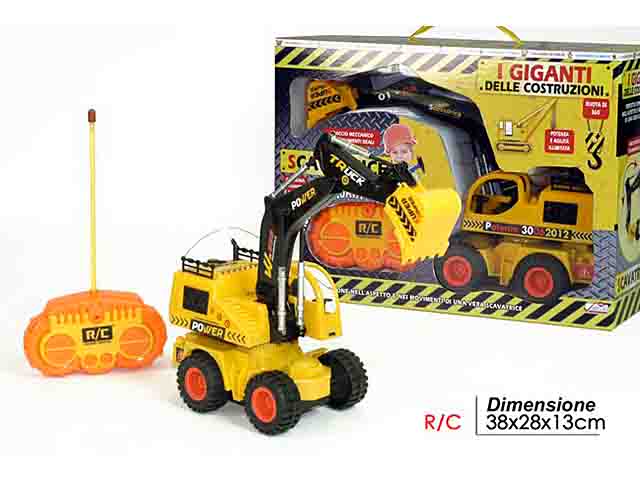 Costruzioni-escavatore radiocomando 5 funzioni