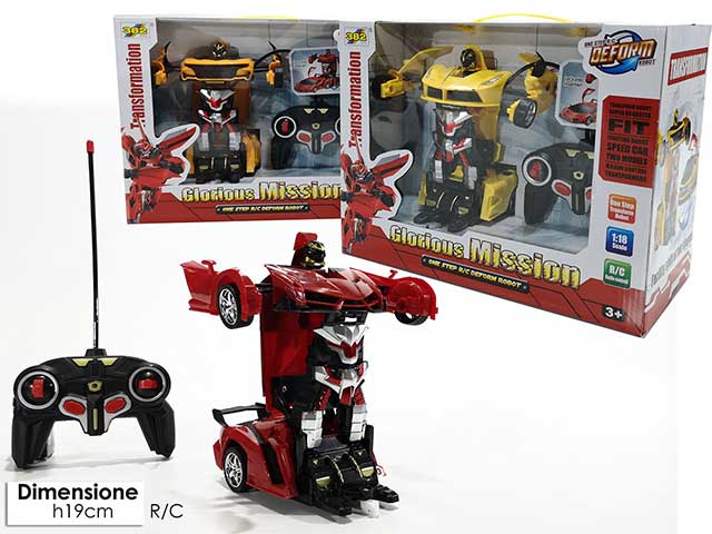 Domination auto robot radiocomando 6 funzioni assortiti