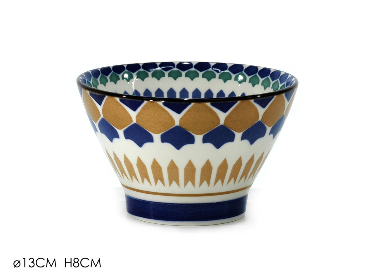 Coppetta in porcellana in 3 colori assortiti 45cl - Gusto Casa