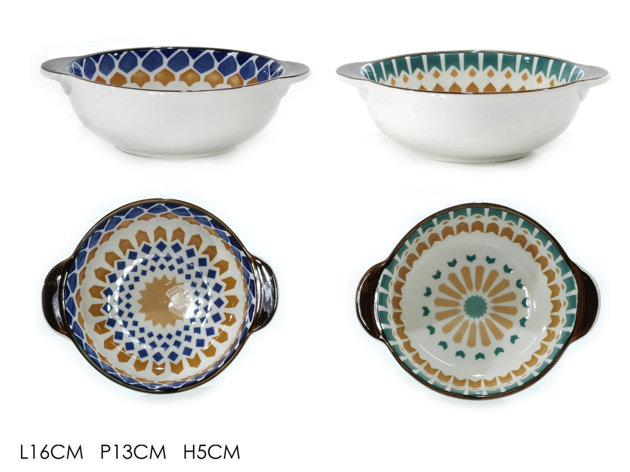 Coppetta in porcellana in 3 colori assortiti 35cl - Gusto Casa