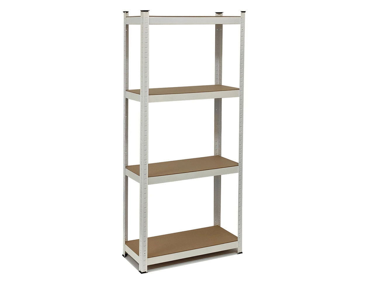 Scaffale in metallo con 4 ripiani in mdf misura 75x30xh.173cm