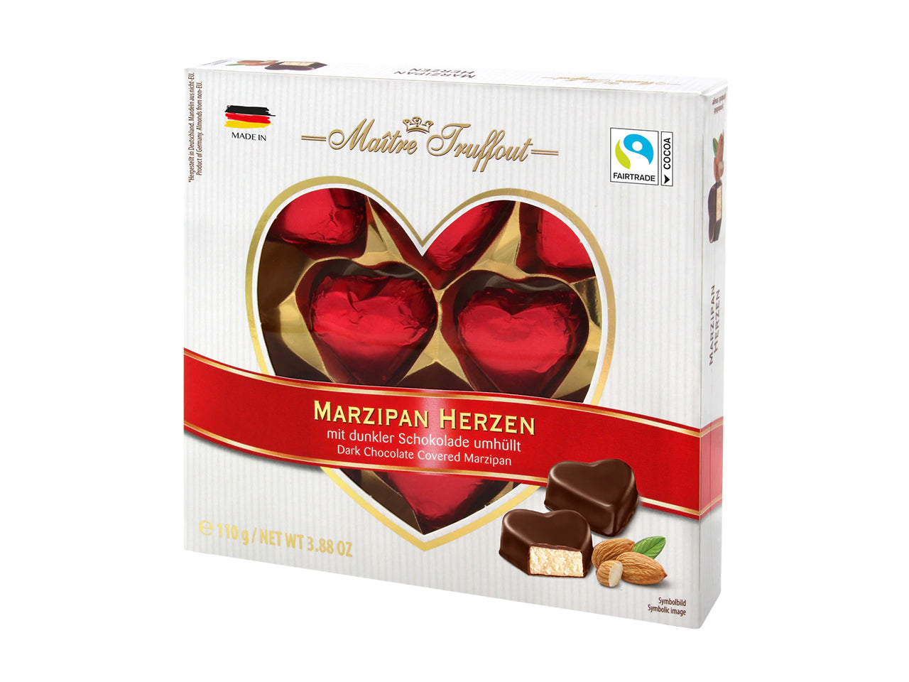 Cuori di marzapane 110g