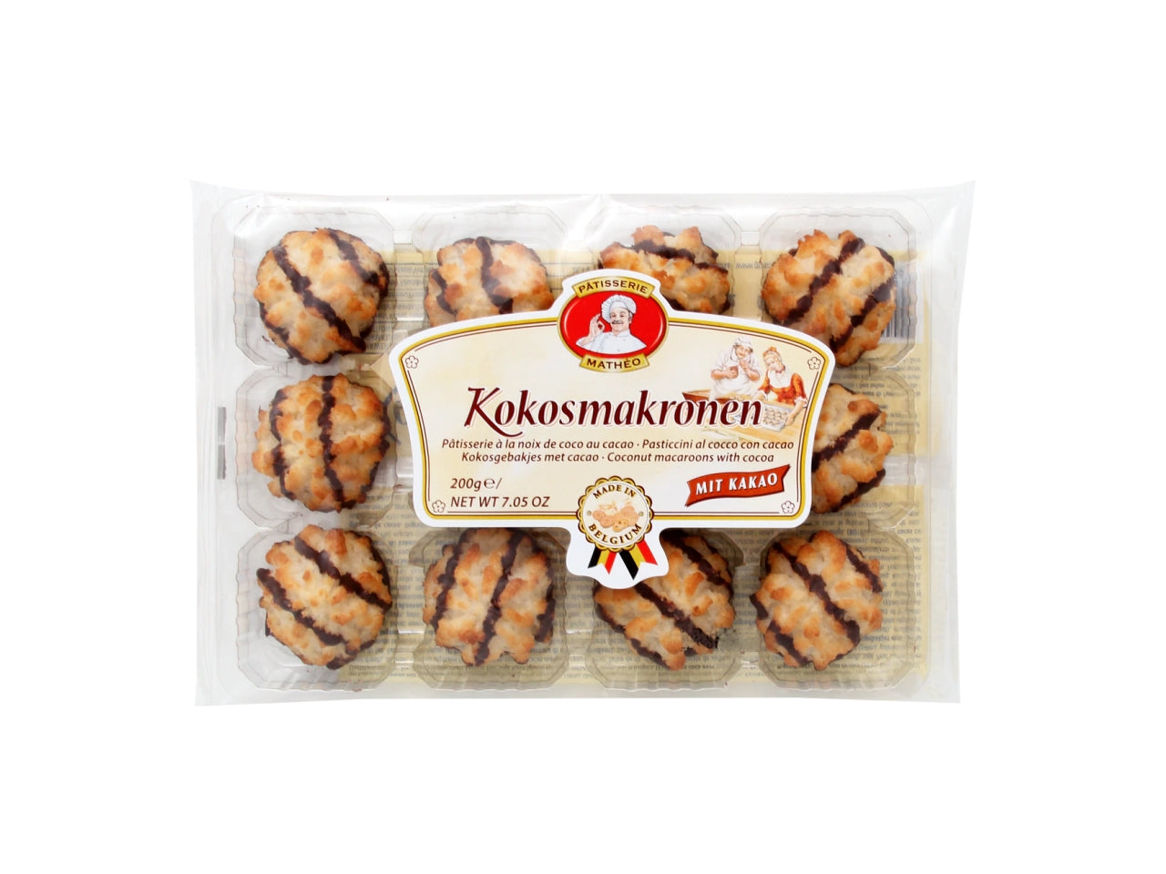 Biscottini al cocco cacao 200gr