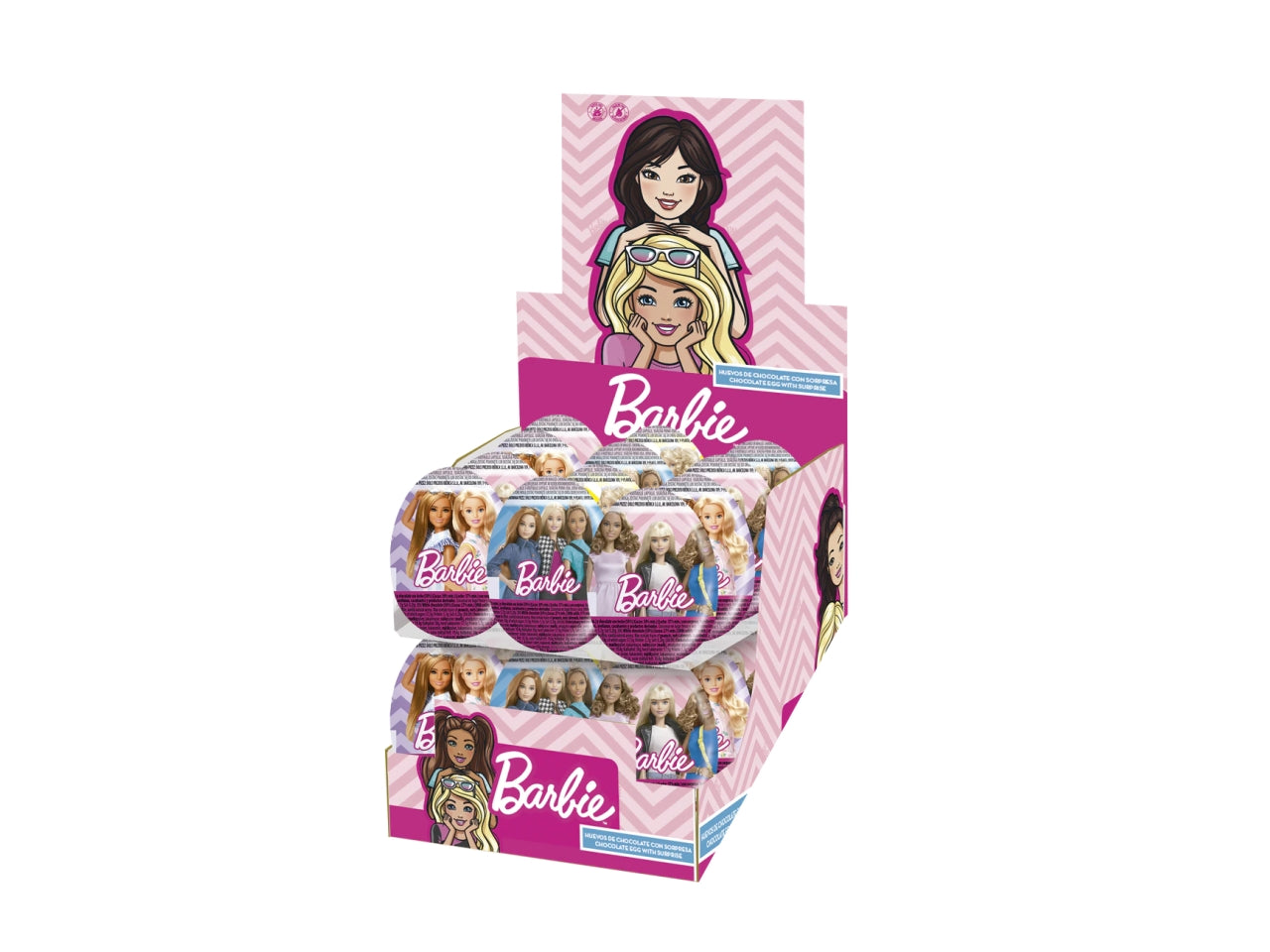 Barbie uova di cioccolato con sorpresa 20gr