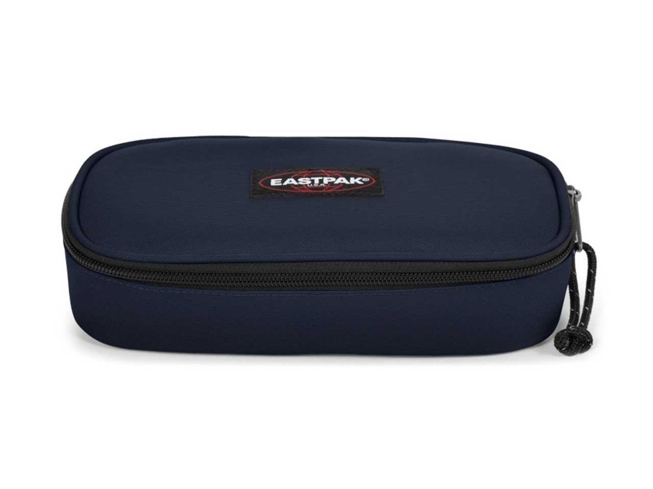 Eastpak astuccio ovale di colore blu marine