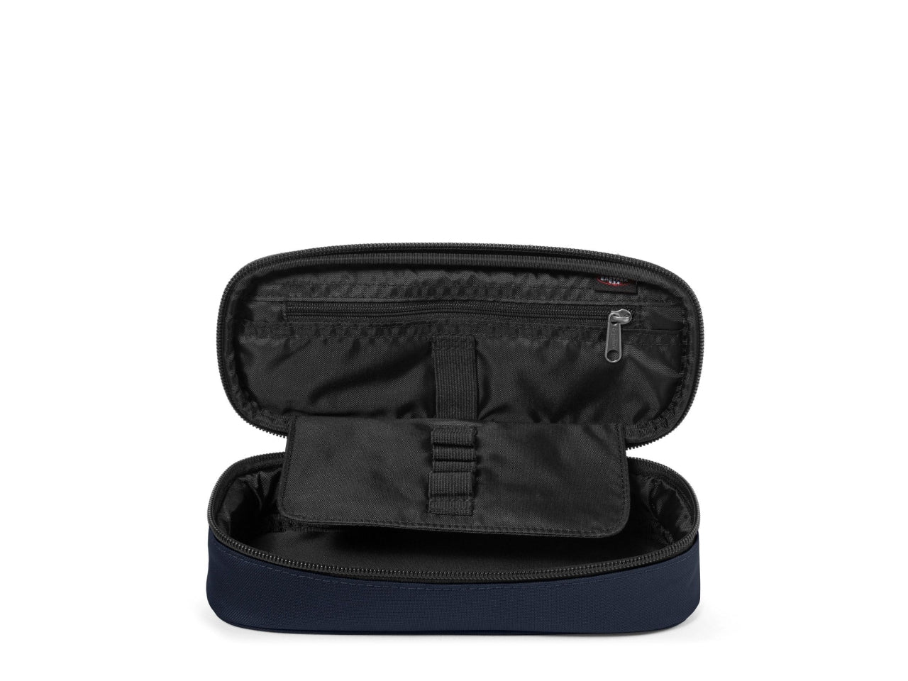 Eastpak astuccio ovale di colore blu marine
