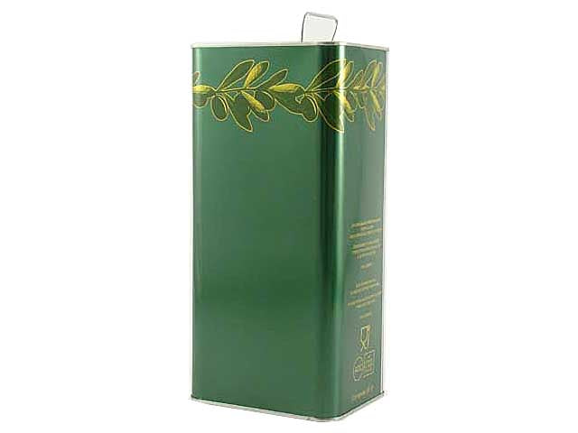 Tanica 5lt olio con tappo $