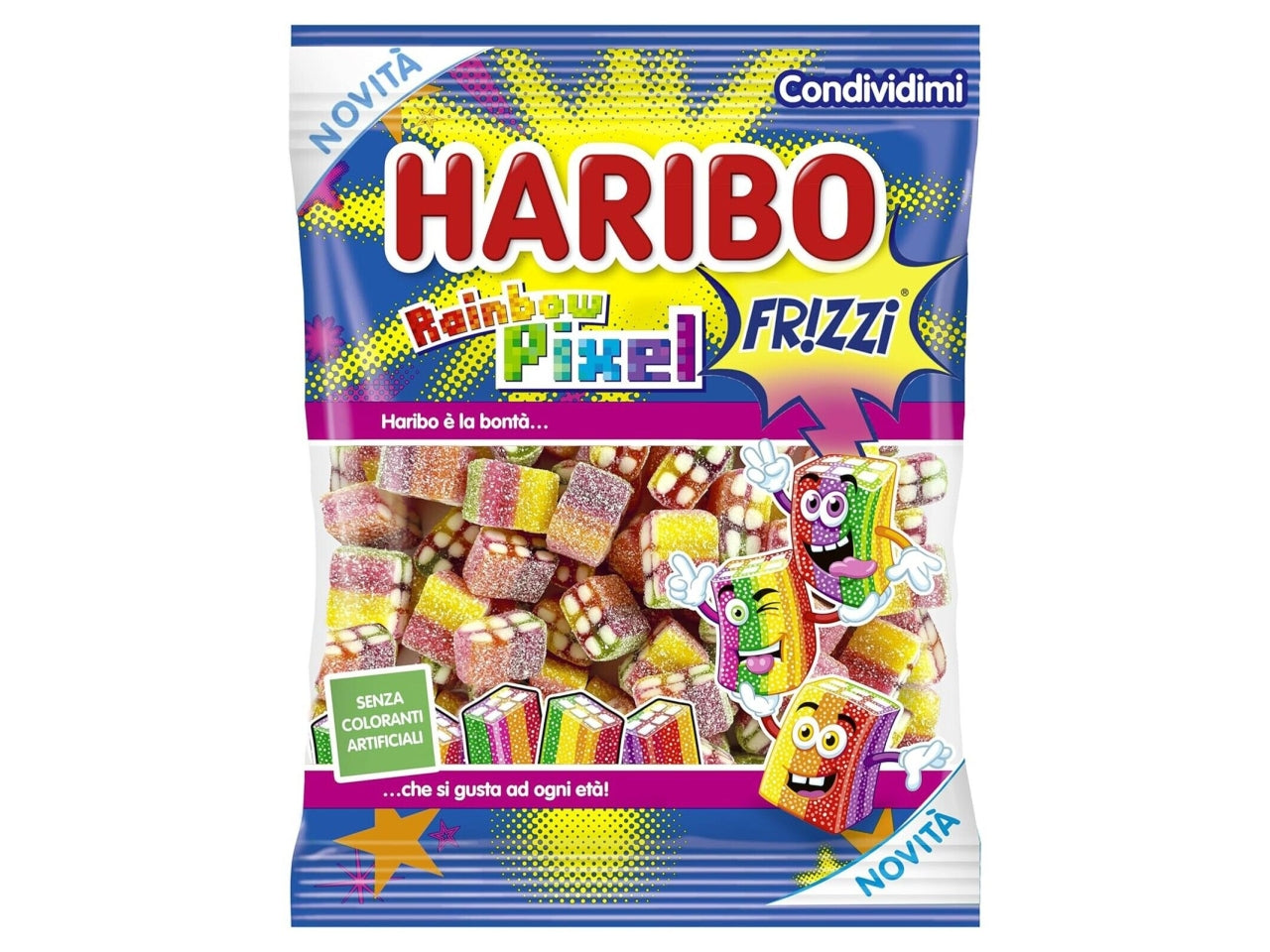 Haribo rainbow pixel 80gr